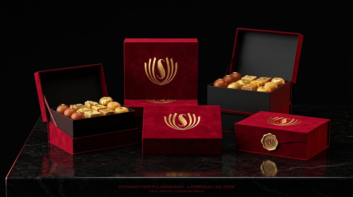 Luxury festive gift boxes & high-finish dine-in table tents